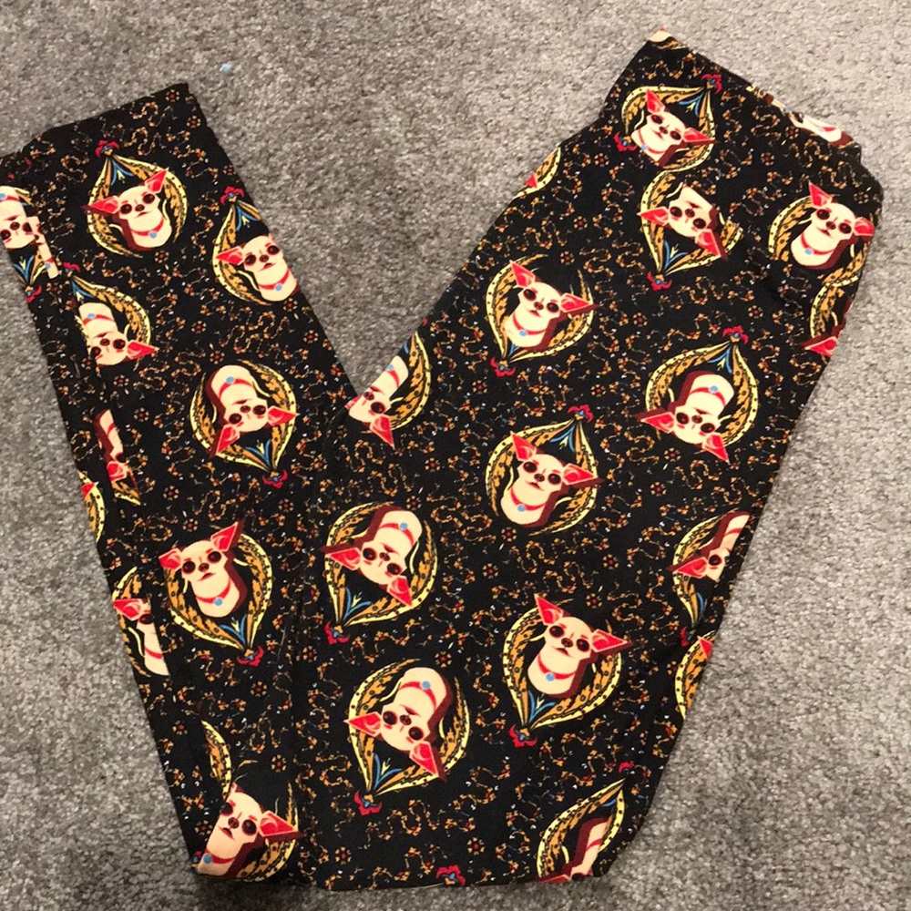 LuLaRoe chihuahua leggings